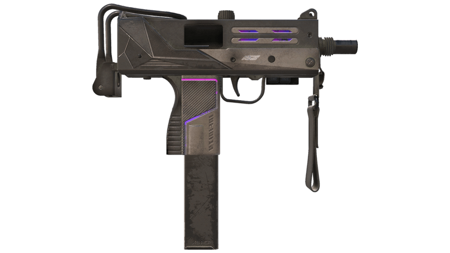 StatTrak™ MAC-10 | Light Box (Battle-Scarred)