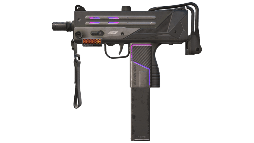 StatTrak™ MAC-10 | Light Box (Поношенное)