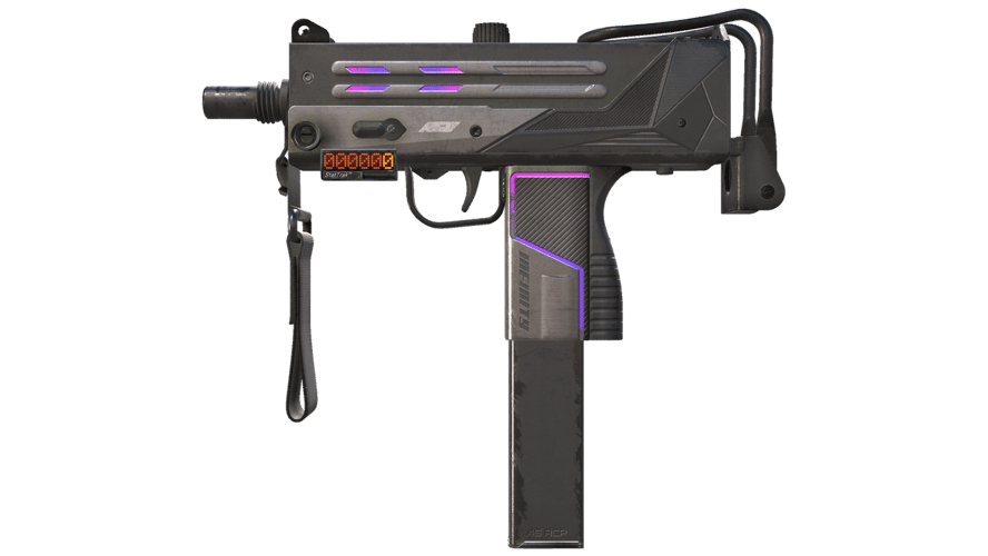 StatTrak™ MAC-10 | Light Box (Well-Worn)