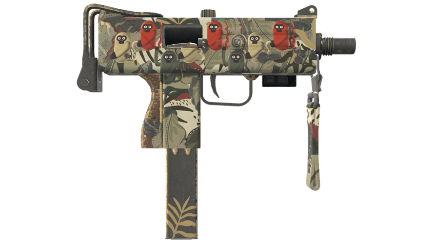 StatTrak™ MAC-10 | Обезьяний камуфляж (Прямо с завода)