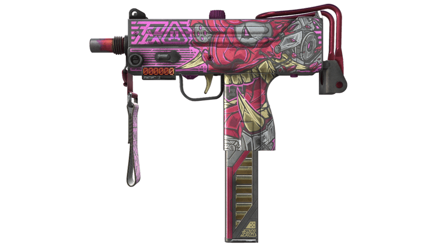 StatTrak™ MAC-10 | Saibā Oni (Well-Worn)