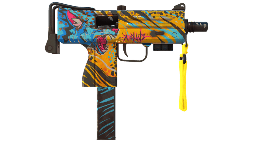 StatTrak™ MAC-10 | Stalker (Well-Worn)