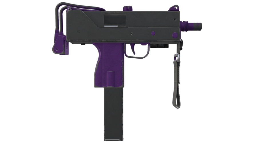 StatTrak™ MAC-10 | Ultraviolet (Well-Worn)
