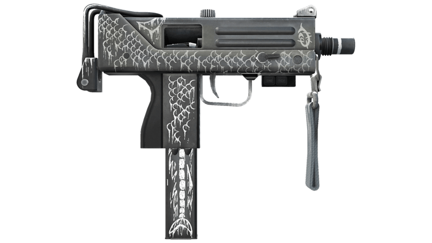 StatTrak™ MAC-10 | Whitefish (Minimal Wear)