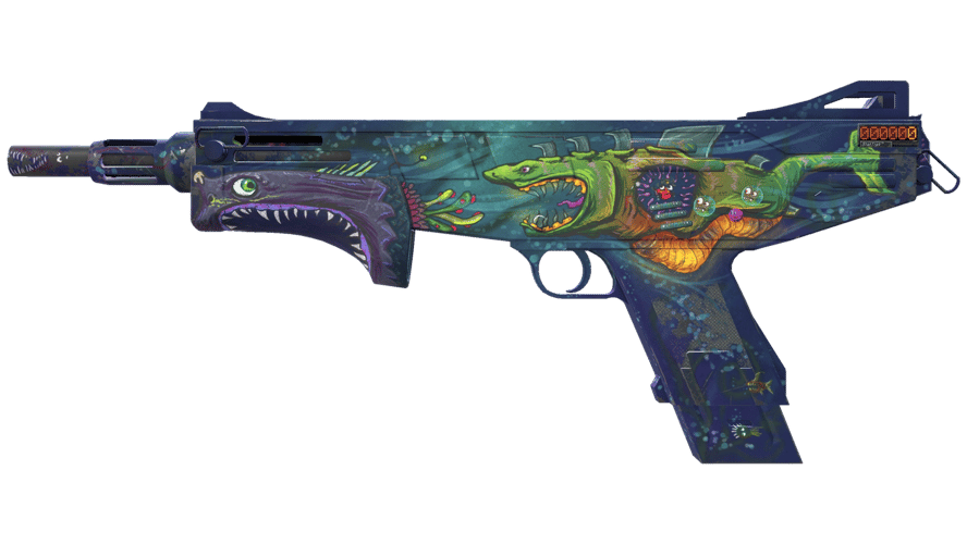 StatTrak™ MAG-7 | Monster Call (Battle-Scarred)
