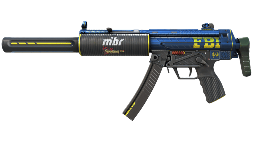 StatTrak™ MP5-SD | Агент (Немного поношенное)