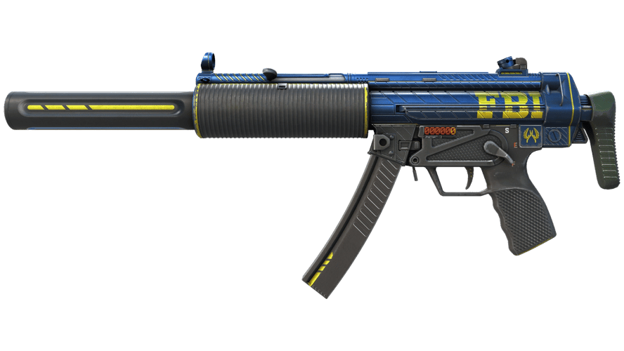 StatTrak™ MP5-SD | Агент (Поношенное)