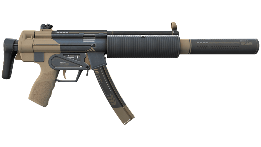 StatTrak™ MP5-SD | Desert Strike (Factory New)