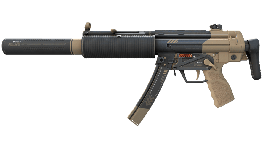 StatTrak™ MP5-SD | Desert Strike (Factory New)