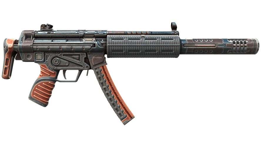 StatTrak™ MP5-SD | Gauss (Well-Worn)
