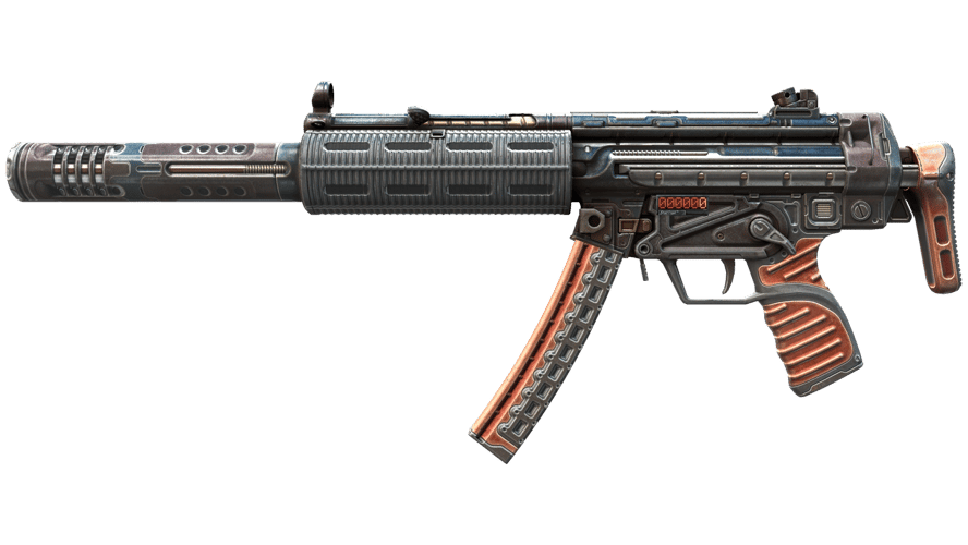 StatTrak™ MP5-SD | Gauss (Well-Worn)