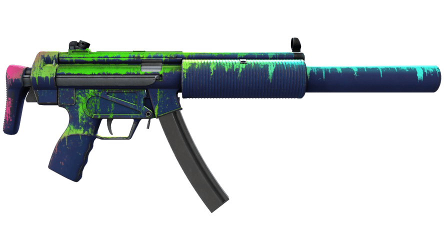 StatTrak™ MP5-SD | Phosphor (Field-Tested)