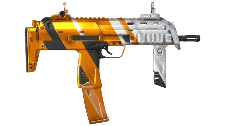 StatTrak™ MP7 | Янтарная линия (Прямо с завода)