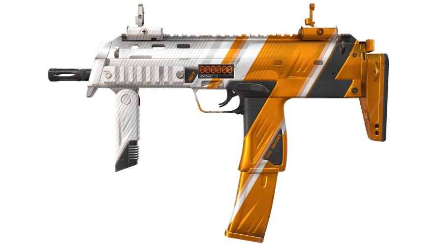 StatTrak™ MP7 | Amberline (Minimal Wear)