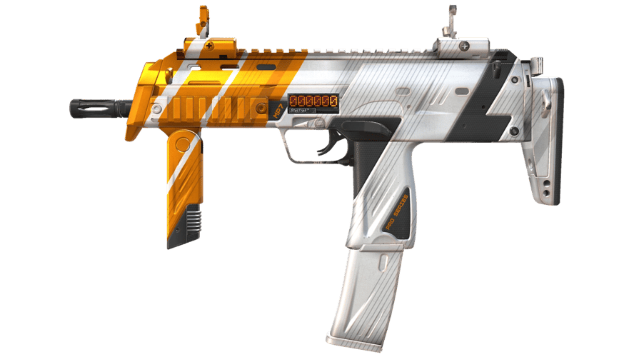 StatTrak™ MP7 | Amberline (Minimal Wear)