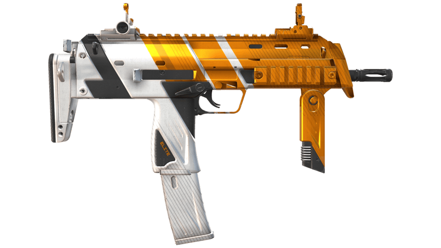StatTrak™ MP7 | Amberline (Minimal Wear)