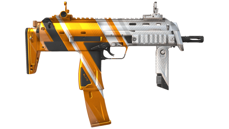 StatTrak™ MP7 | Amberline (Minimal Wear)