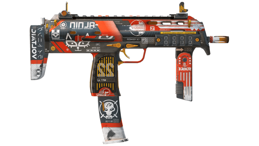StatTrak™ MP7 | Bloodsport (Field-Tested)