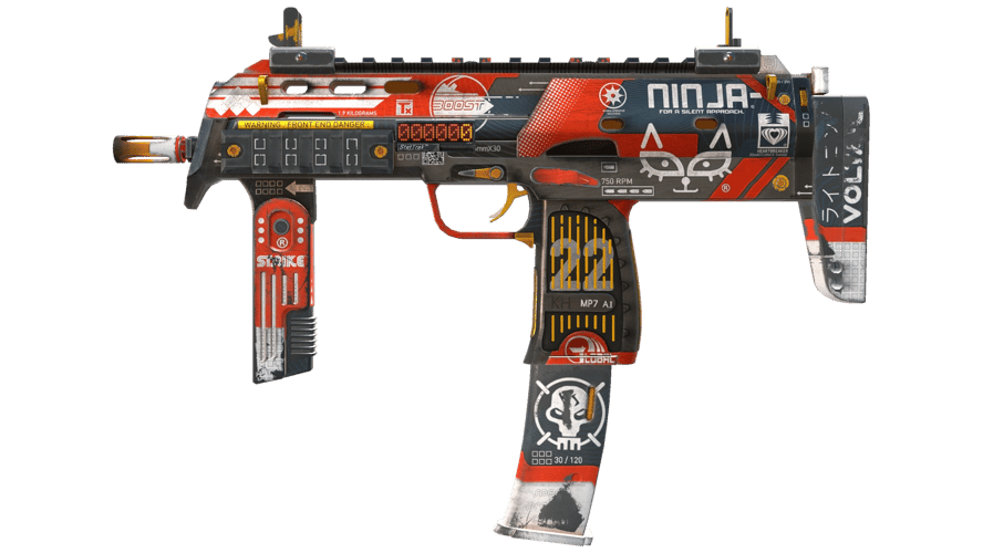 StatTrak™ MP7 | Bloodsport (Field-Tested)