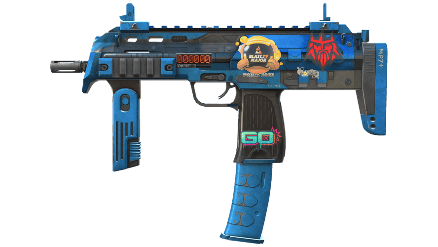 StatTrak™ MP7 | Перистое облако (Поношенное)