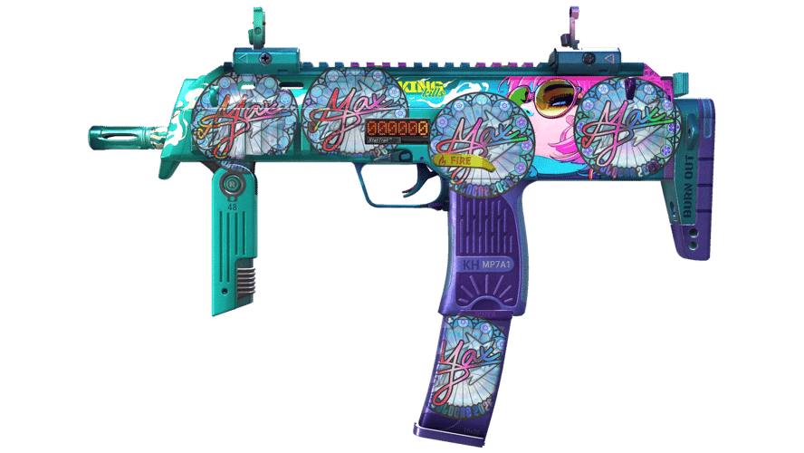 StatTrak™ MP7 | Smoking Kills (Minimal Wear)