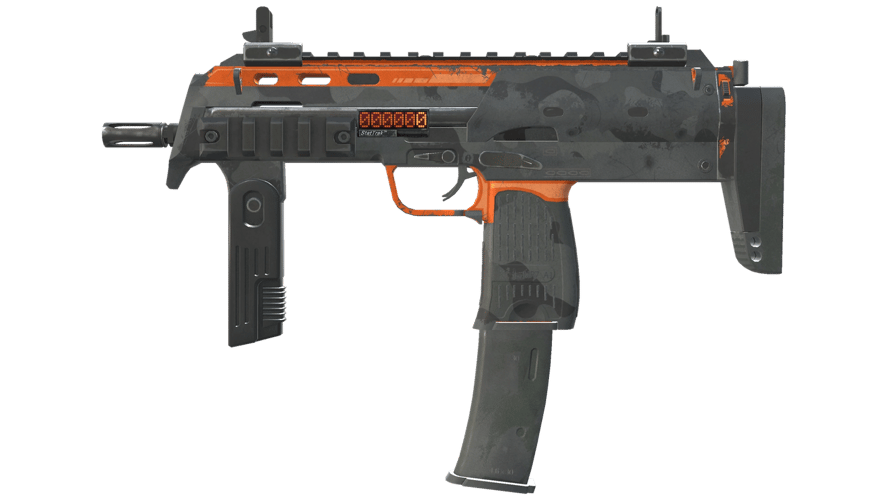 StatTrak™ MP7 | Urban Hazard (Well-Worn)
