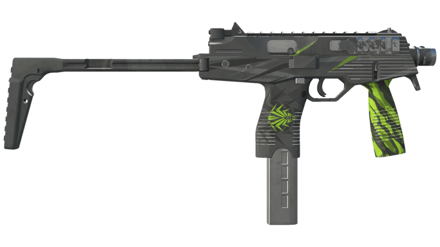 StatTrak™ MP9 | Deadly Poison (Battle-Scarred)