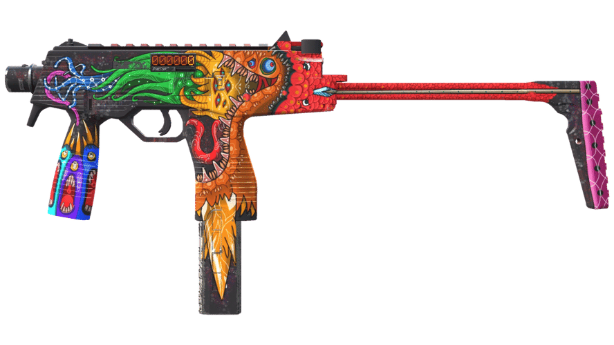 StatTrak™ MP9 | Food Chain (Minimal Wear)