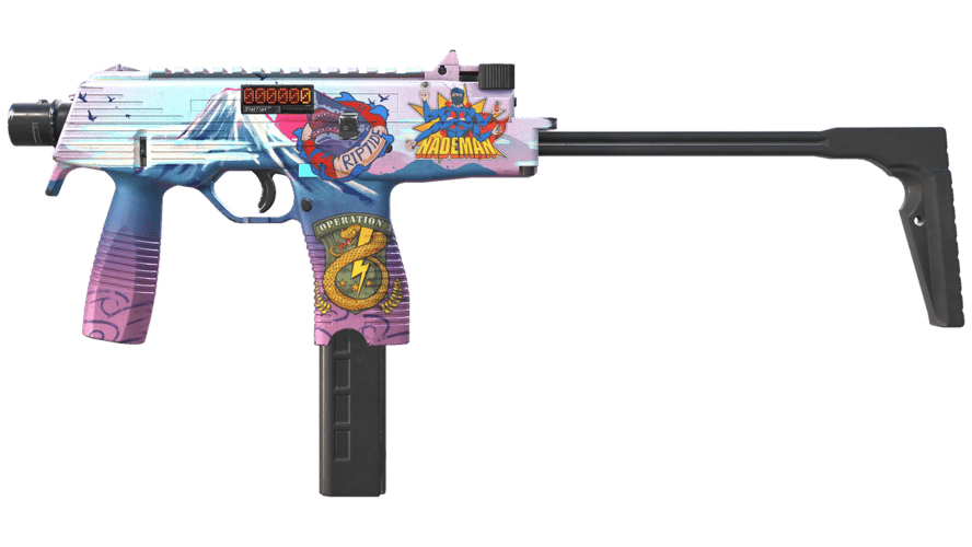StatTrak™ MP9 | Mount Fuji (Minimal Wear)
