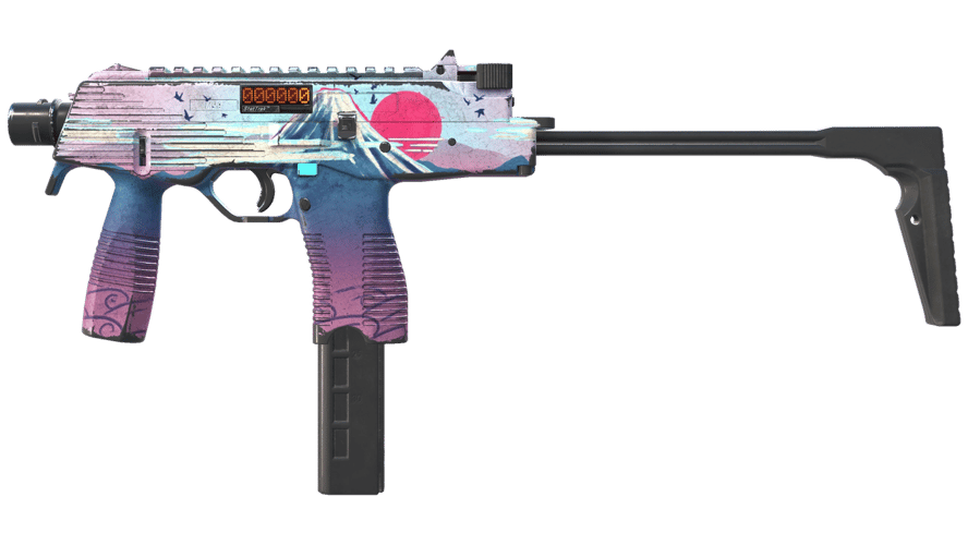 StatTrak™ MP9 | Mount Fuji (Well-Worn)
