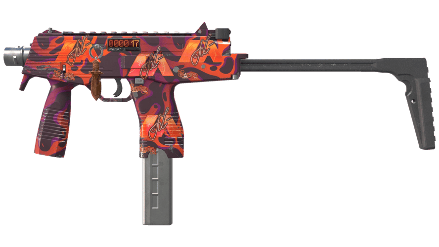 StatTrak™ MP9 | Ruby Poison Dart (Factory New)
