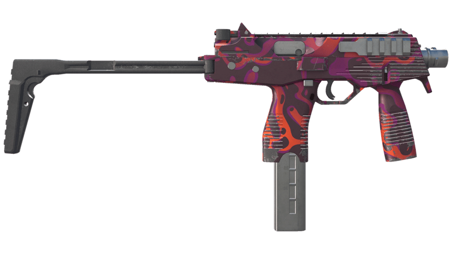 StatTrak™ MP9 | Ruby Poison Dart (Minimal Wear)