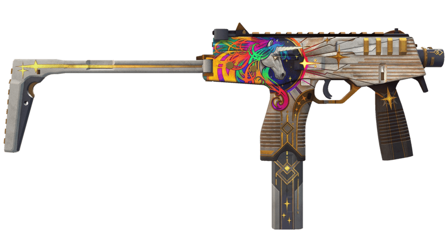 StatTrak™ MP9 | Starlight Protector (Well-Worn)