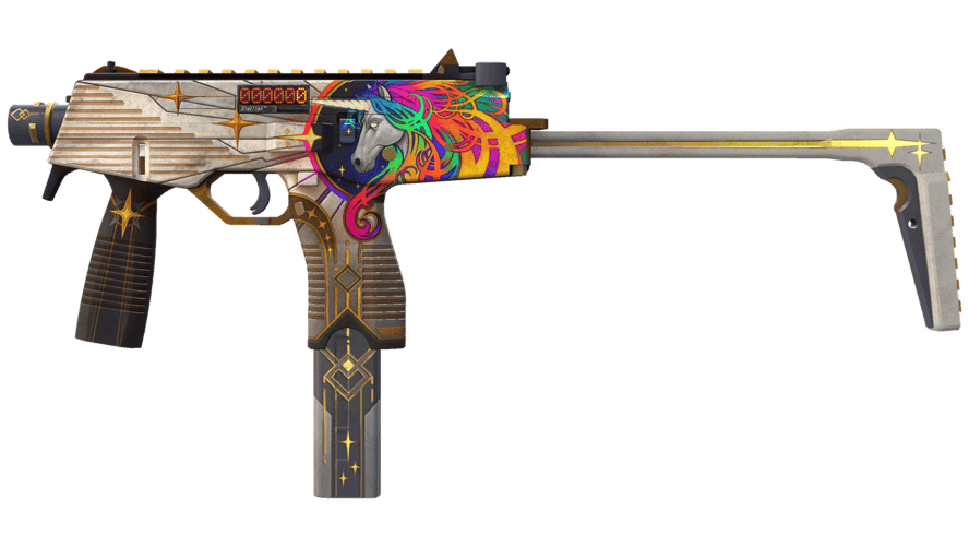 StatTrak™ MP9 | Starlight Protector (Well-Worn)