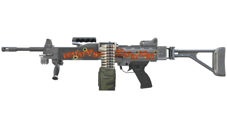 StatTrak™ Negev | Bratatat (Battle-Scarred)