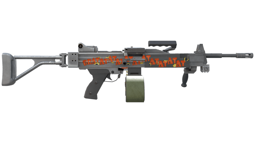 StatTrak™ Negev | Bratatat (Battle-Scarred)