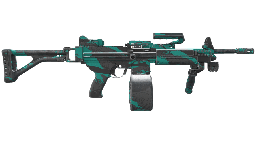 StatTrak™ Negev | Terrain (Field-Tested)