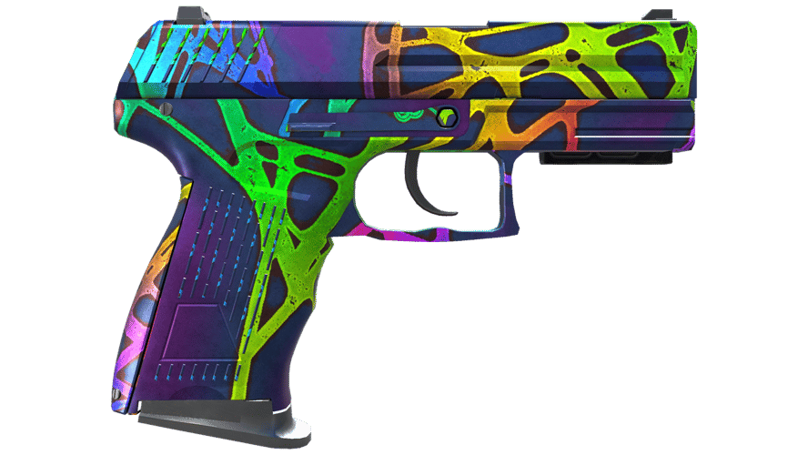 StatTrak™ P2000 | Acid Etched (Minimal Wear)
