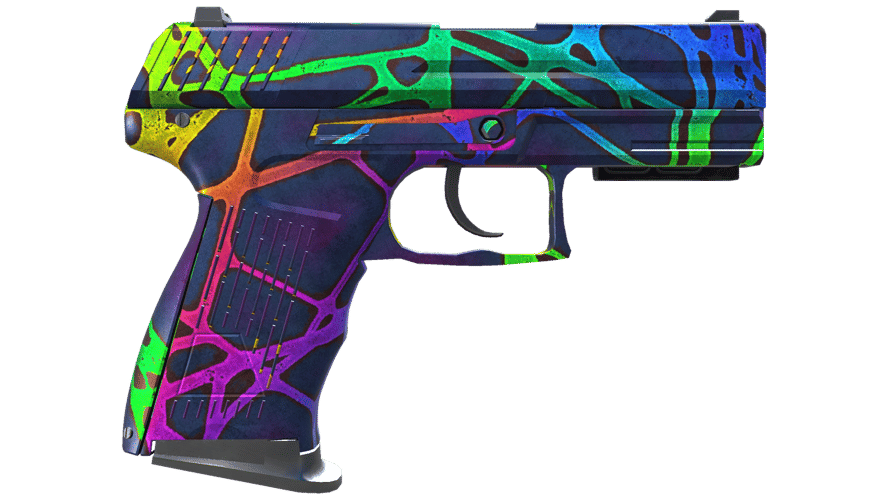 StatTrak™ P2000 | Acid Etched (Well-Worn)