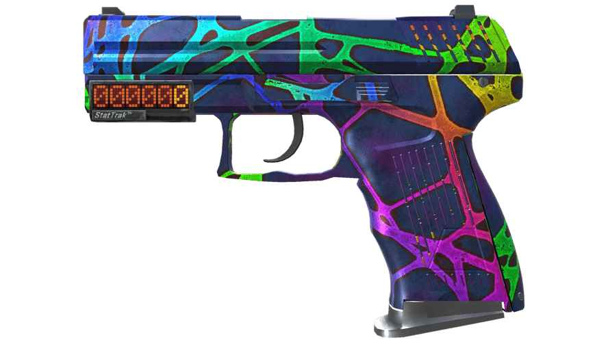 StatTrak™ P2000 | Acid Etched (Well-Worn)