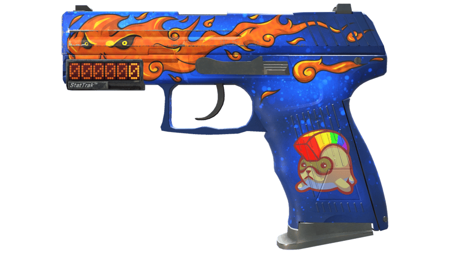 StatTrak™ P2000 | Дух огня (После полевых испытаний)