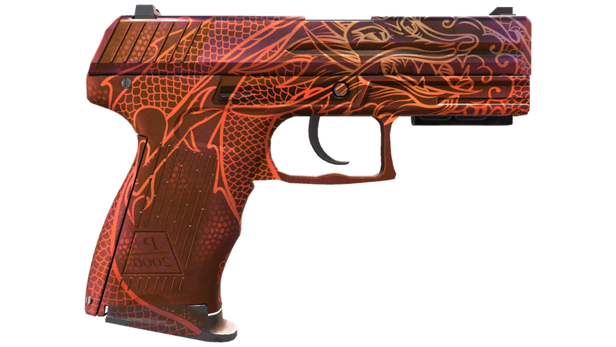 StatTrak™ P2000 | Императорский дракон (После полевых испытаний)