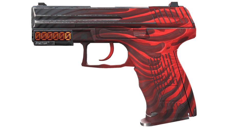 StatTrak™ P2000 | Obsidian (Well-Worn)