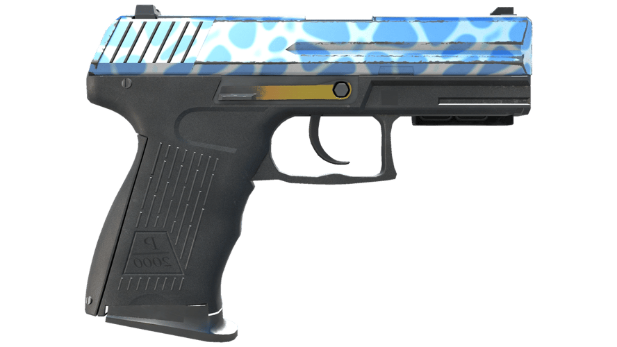 StatTrak™ P2000 | Ocean Foam (Factory New)
