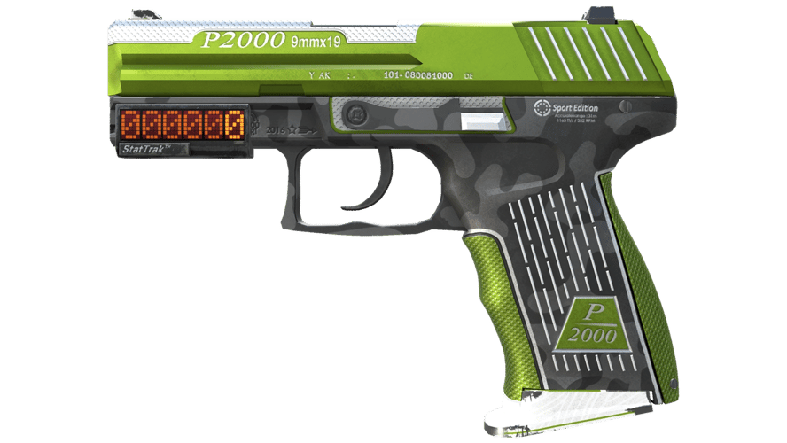 StatTrak™ P2000 | Turf (Minimal Wear)