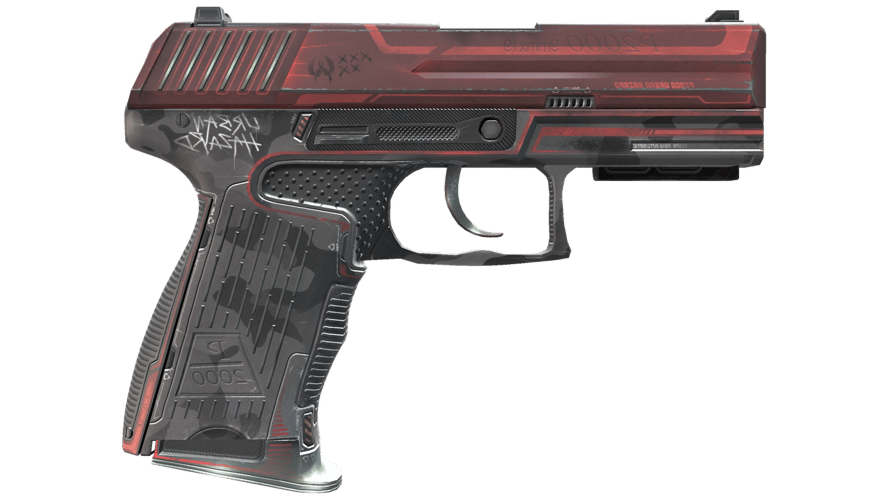 StatTrak™ P2000 | Urban Hazard (Minimal Wear)