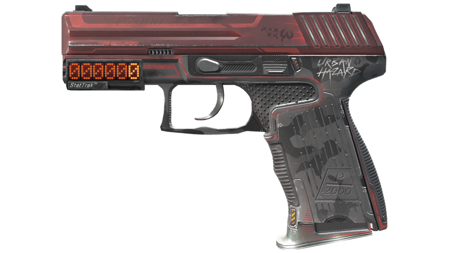 StatTrak™ P2000 | Urban Hazard (Minimal Wear)