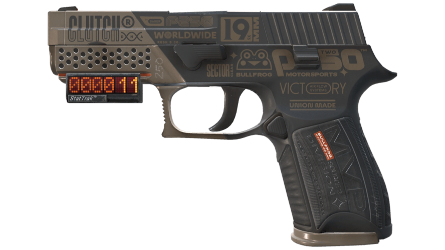 StatTrak™ P250 | Bullfrog (Factory New)