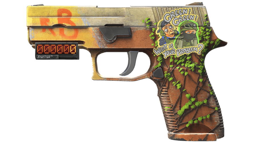 StatTrak™ P250 | Inferno (Minimal Wear)
