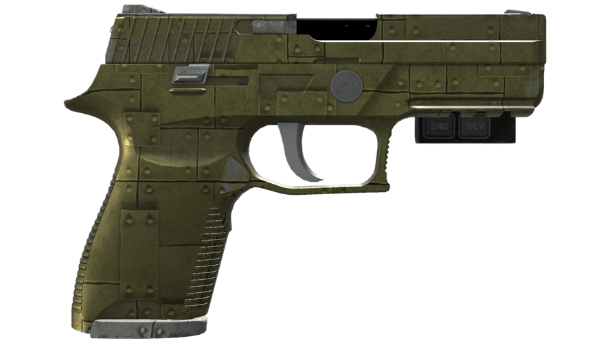 StatTrak™ P250 | Iron Clad (Battle-Scarred)
